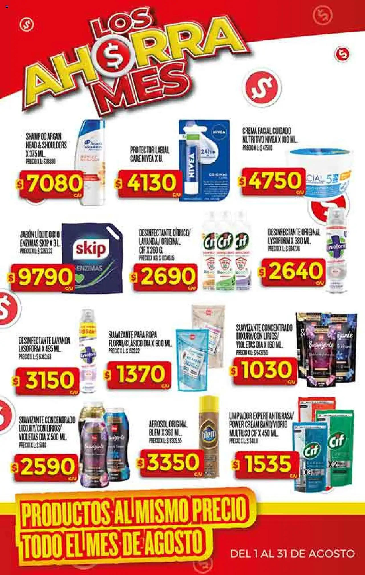 Supermercado DIA Ofertas │ válido desde el 06.08.2025 | Página: 36 | Productos: Desinfectante, Shampoo, Ropa, Suavizante