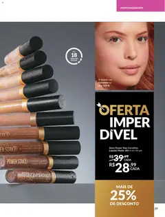 Avon - Campanha 02 - Pré-Visualização do folheto da loja Avon, válido de 06.01.2026 | Página: 39 | Produtos: Maquiagem, Corretivo