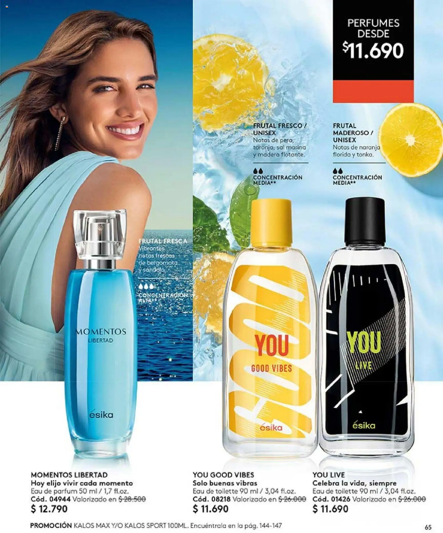 Catálogo Ésika Campaña 2 │ válido desde el 15.01.2026 | Página: 65 | Productos: Sal, Eau de toilette