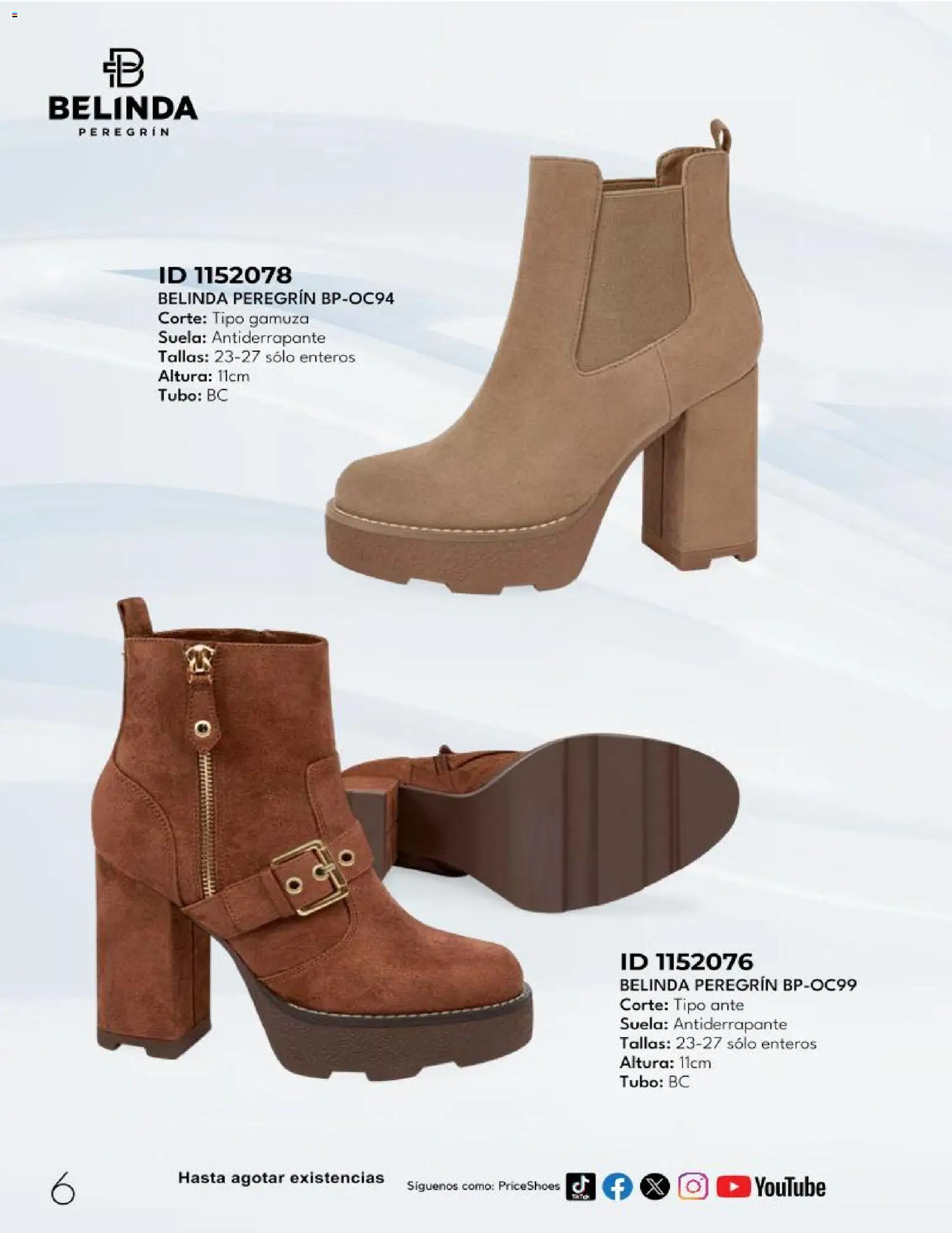 Nuevas ofertas de Price Shoes válidas en toda la República Mexicana desde el 08.12.2025. ¡Encuentra las mejores ofertas en Price Shoes catálogo Belinda! | Página: 6