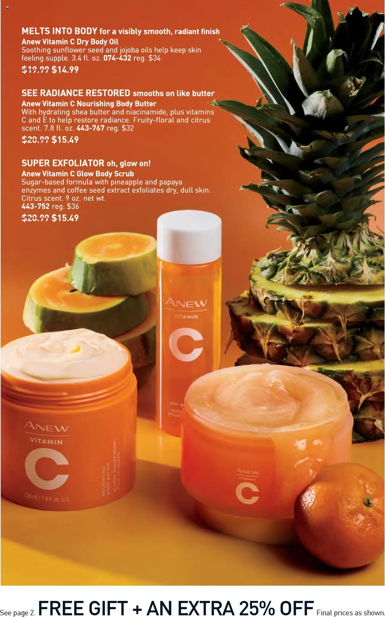 Avon Brochure - valid from 13.08.2025 | Page: 7 | Products: Vitamin, Butter, Coffee, Pineapple
