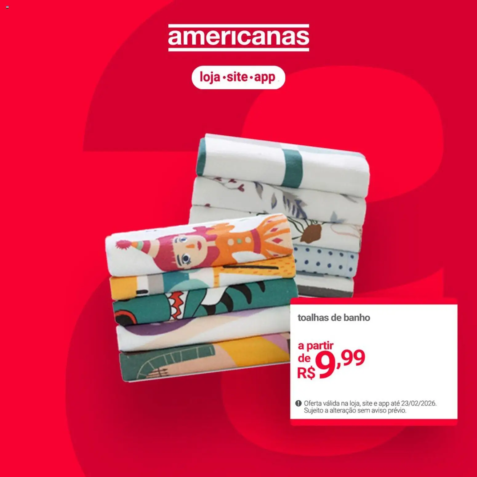 Lojas Americanas Folheto - válido de 23.02.2026 | Página: 1
