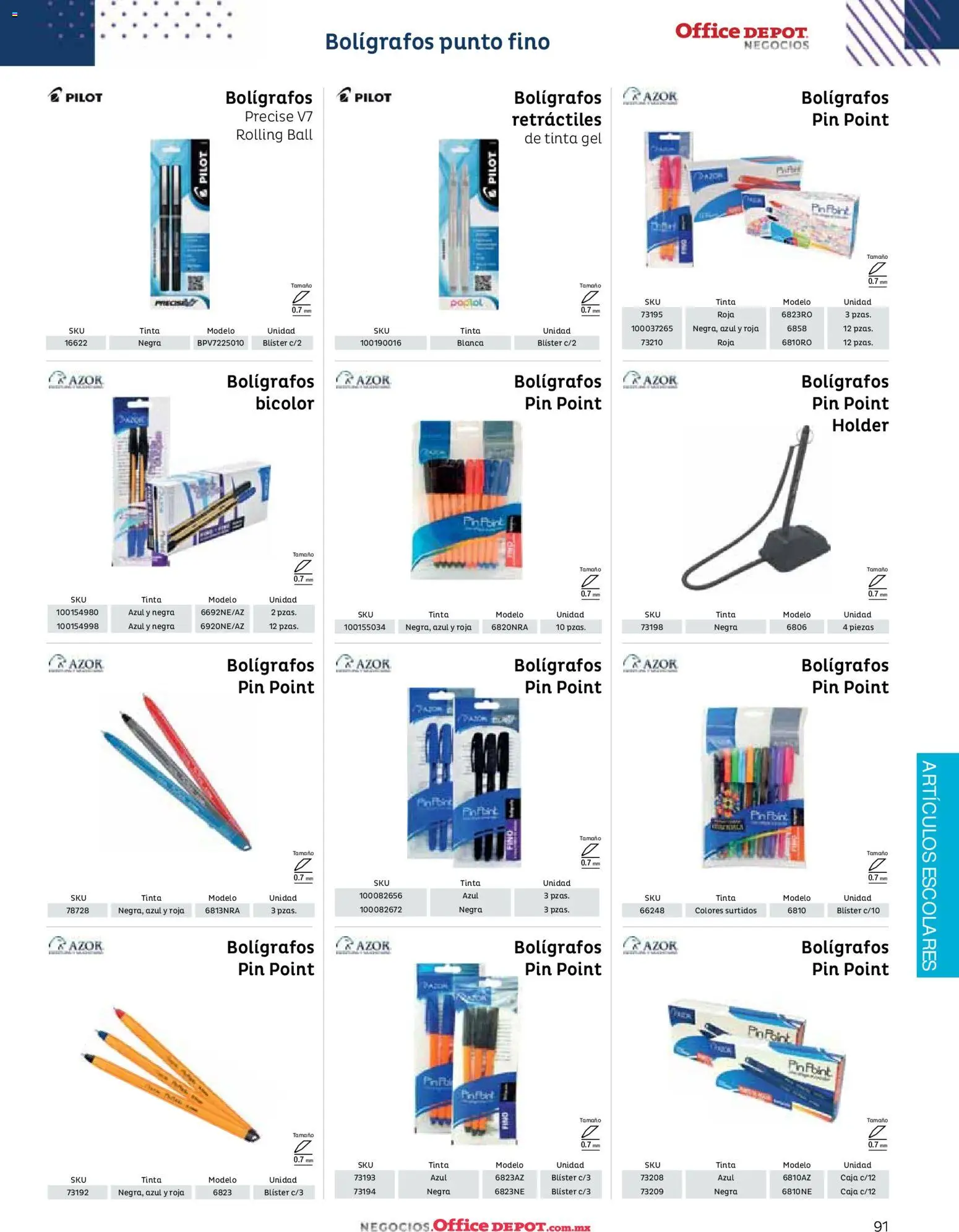 Nuevas ofertas de Office Depot válidas en toda la República Mexicana desde el 12.01.2026. ¡Encuentra las mejores ofertas en Office Depot catálogo 2026! | Página: 93 | Productos: Caja