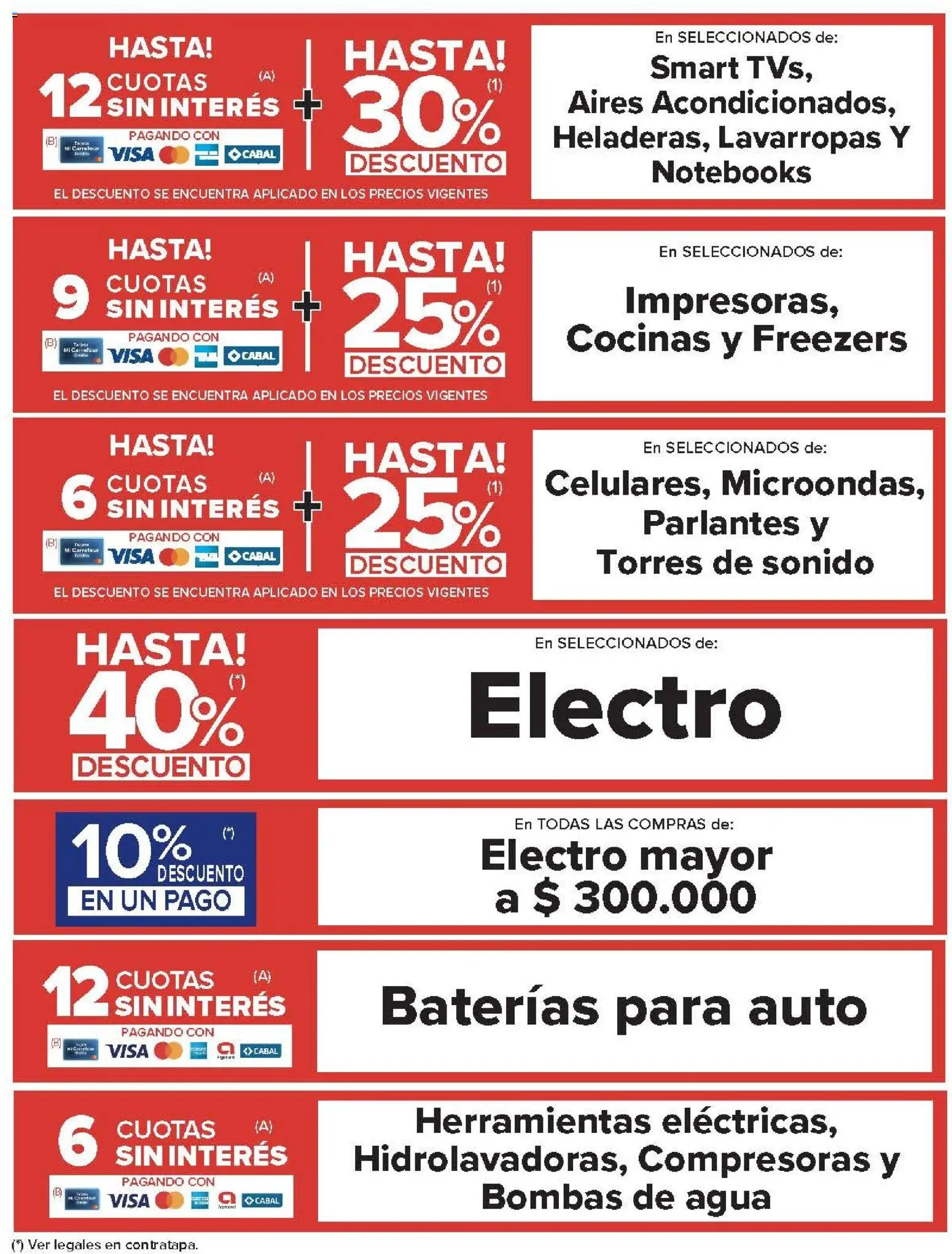 Carrefour ofertas │ válido desde el 24.02.2026 | Página: 27 | Productos: Agua, Lavarropas