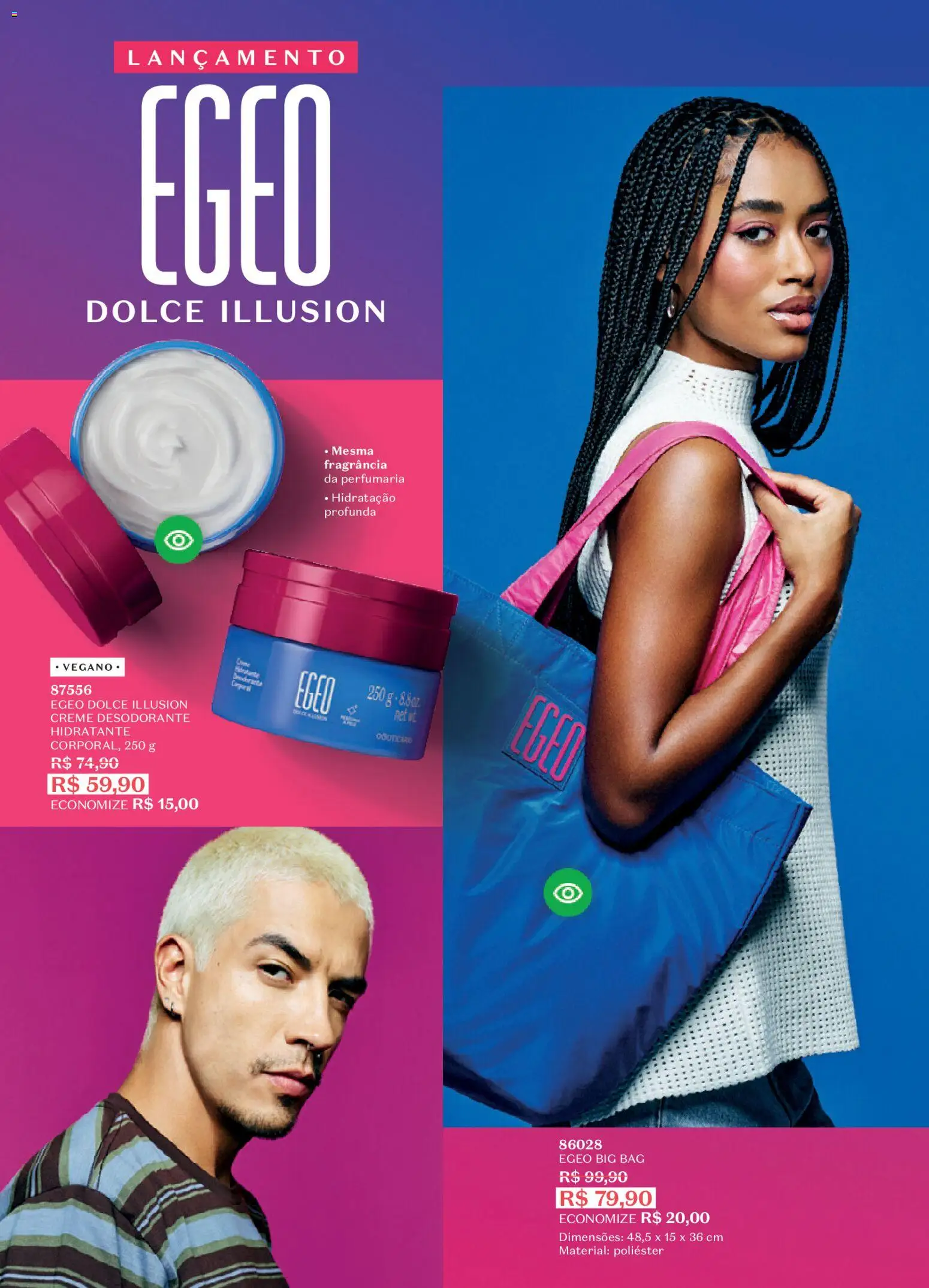 O Boticário Folheto - válido de 26.12.2025 | Página: 91 | Produtos: Fragrância, Desodorante, Creme