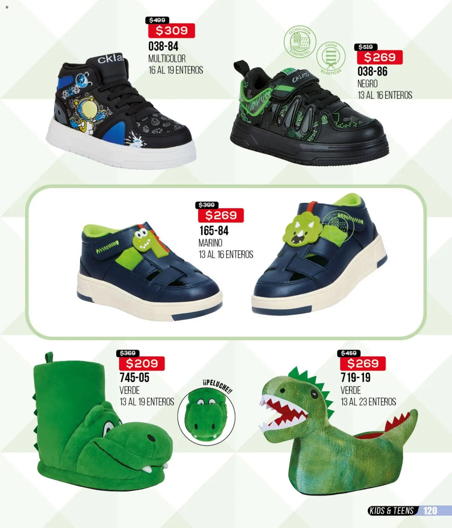 Nuevas ofertas de Cklass válidas en toda la República Mexicana desde el 18.03.2026. ¡Encuentra las mejores ofertas en Cklass catálogo Liquidación total calzado! | Página: 121