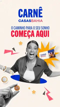 Casas Bahia promoções - Pré-Visualização do folheto da loja Casas Bahia, válido de 20.10.2025