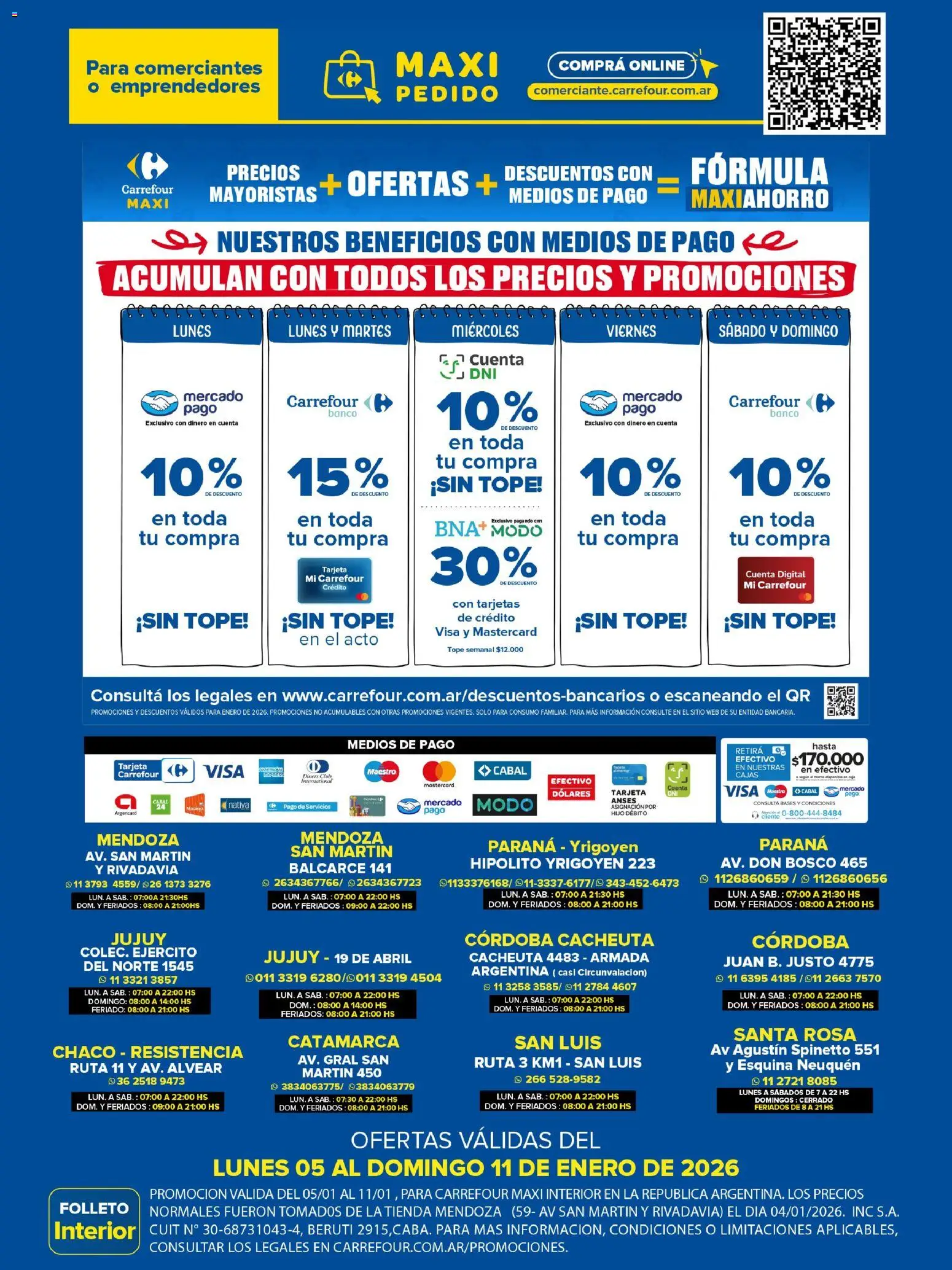 Carrefour Maxi catálogo │ válido desde el 05.01.2026 | Página: 27 | Productos: Banco