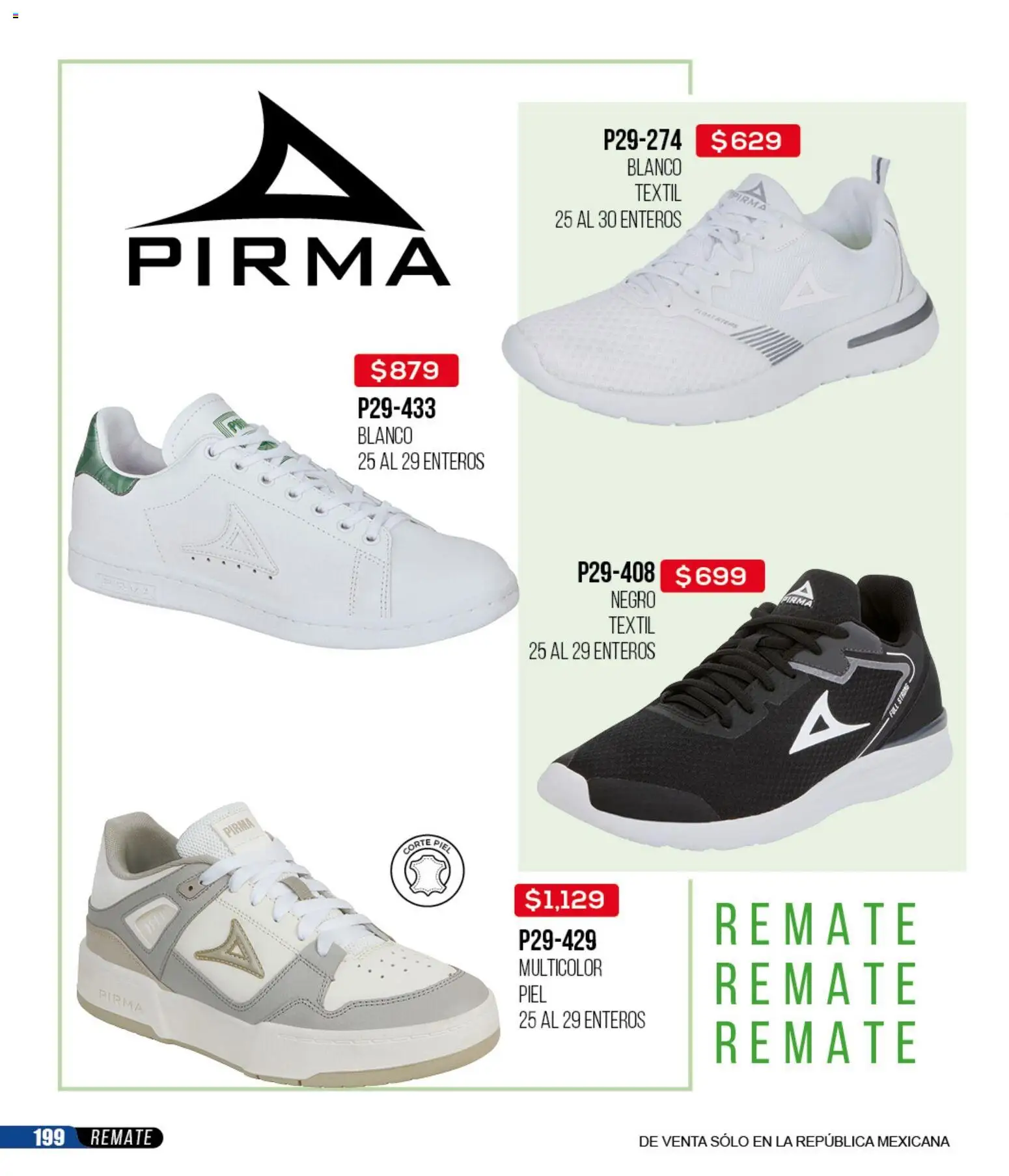 Nuevas ofertas de Cklass válidas en toda la República Mexicana desde el 16.02.2026. ¡Encuentra las mejores ofertas en Cklass catálogo Remate Calzado! | Página: 200