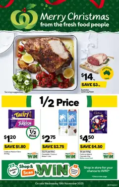 Preview of Weekly catalogue Woolworths QLD 19/11 - valid from 19.11.2025