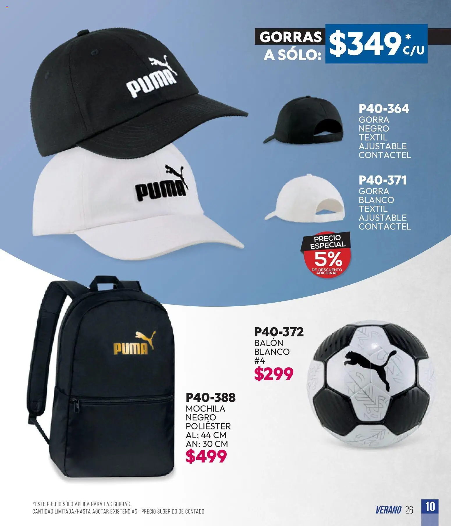 Nuevas ofertas de Cklass válidas en toda la República Mexicana desde el 28.04.2026. ¡Encuentra las mejores ofertas en Cklass catálogo Sportweek! | Página: 125 | Productos: Gorra, Mochila