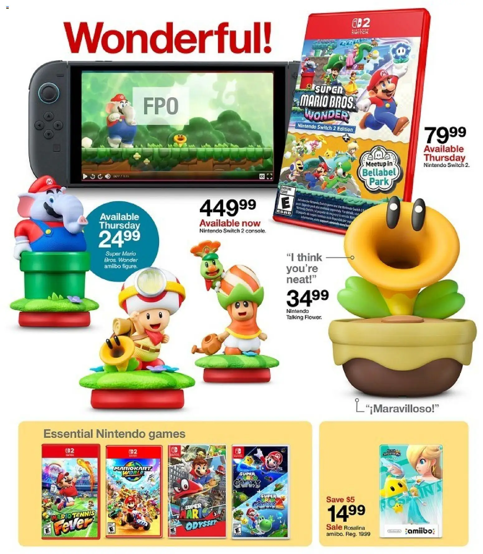 Target Weekly Ad - valid from 22.03.2026 | Page: 24 | Products: Switch, Nintendo