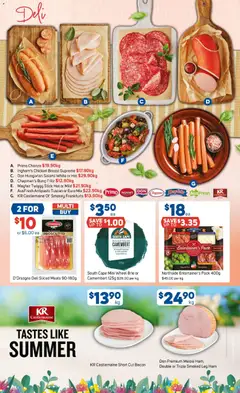 Preview of Foodland  Catalogue  - valid from 10.12.2025 | Page: 12 | Products: Bacon, Salami, Ham, Chicken
