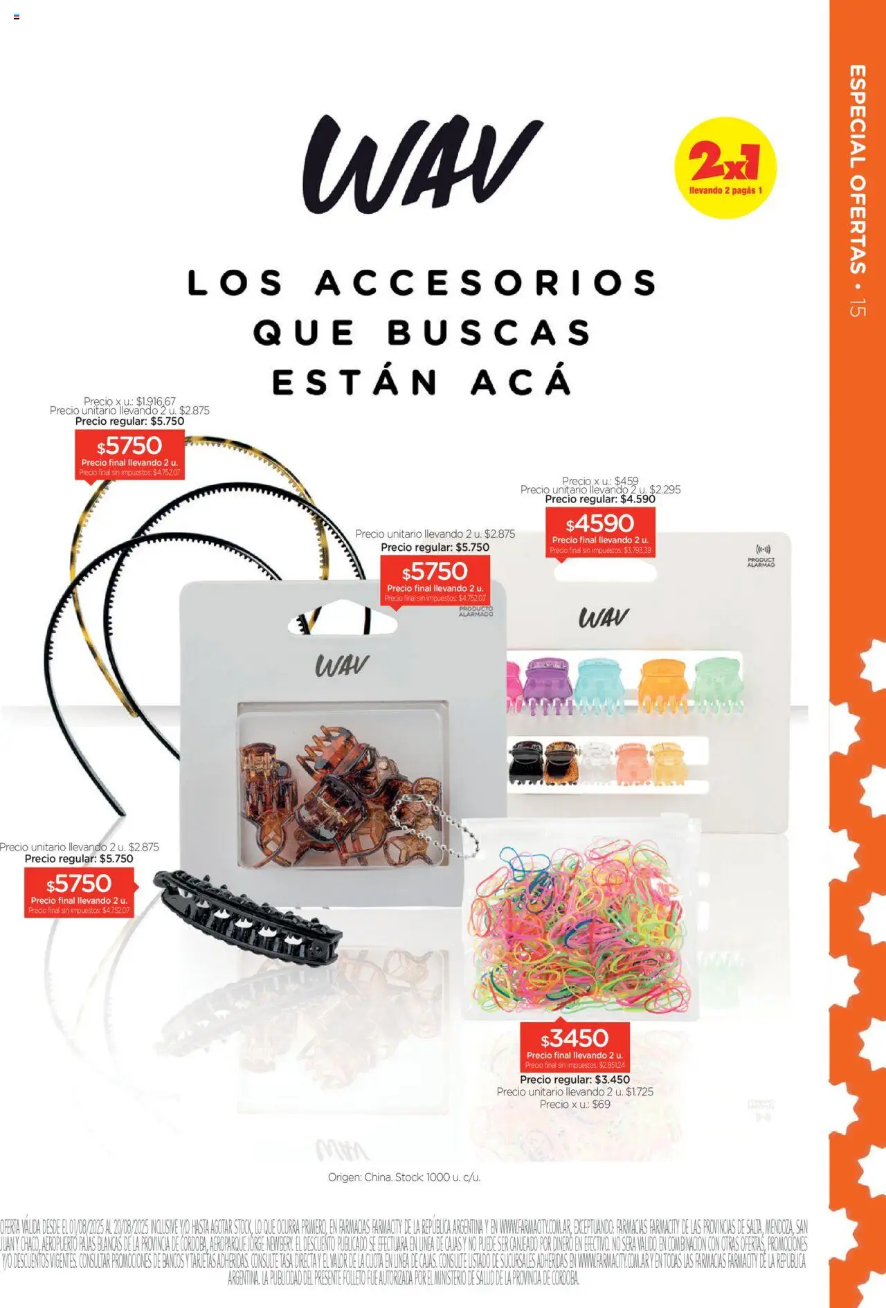 Farmacity catálogo │ válido desde el 01.08.2025 | Página: 15