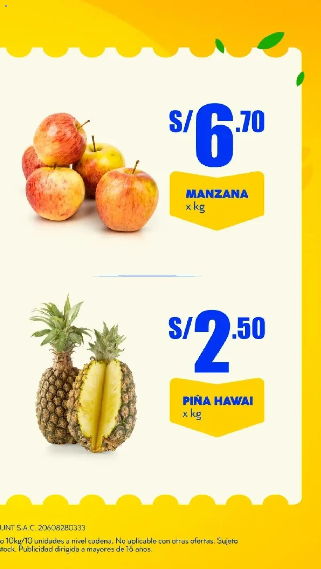 Catálogo Mass válido desde 10.10.2025 | Página: 2 | Productos: Piña