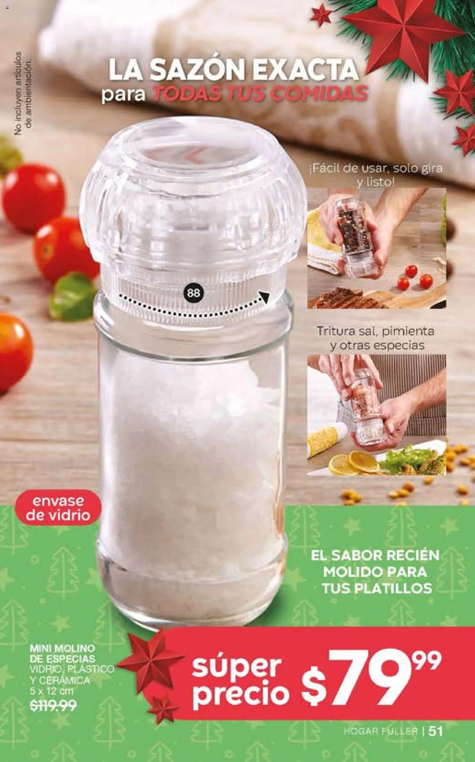 Nuevas ofertas de Fuller válidas en toda la República Mexicana desde el 29.10.2025. ¡Encuentra las mejores ofertas en Fuller campaña 15 2025! | Página: 51 | Productos: Pimienta