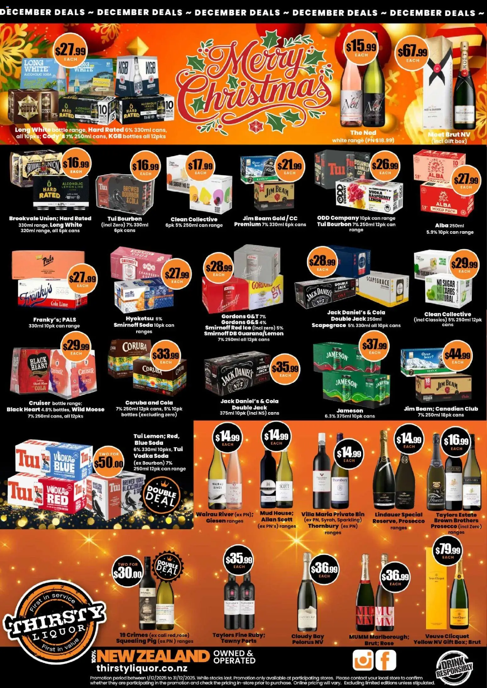 Thirsty Liquor catalogue from 01.12.2025 | Page: 1