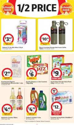 Coles catalogue - valid from 16.07.2025 | Page: 11 | Products: Milk, Juice, Lime, UPS