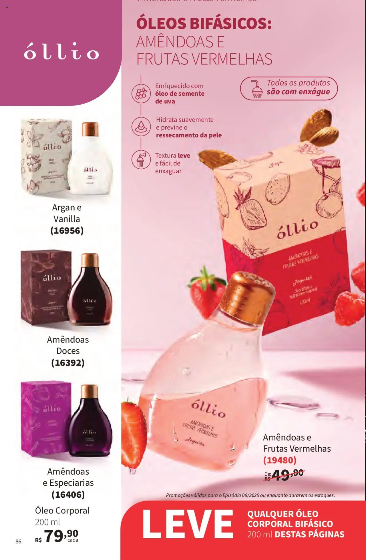Jequiti Folheto - válido de 02.06.2025 | Página: 86 | Produtos: Óleo, Doces, Amêndoas