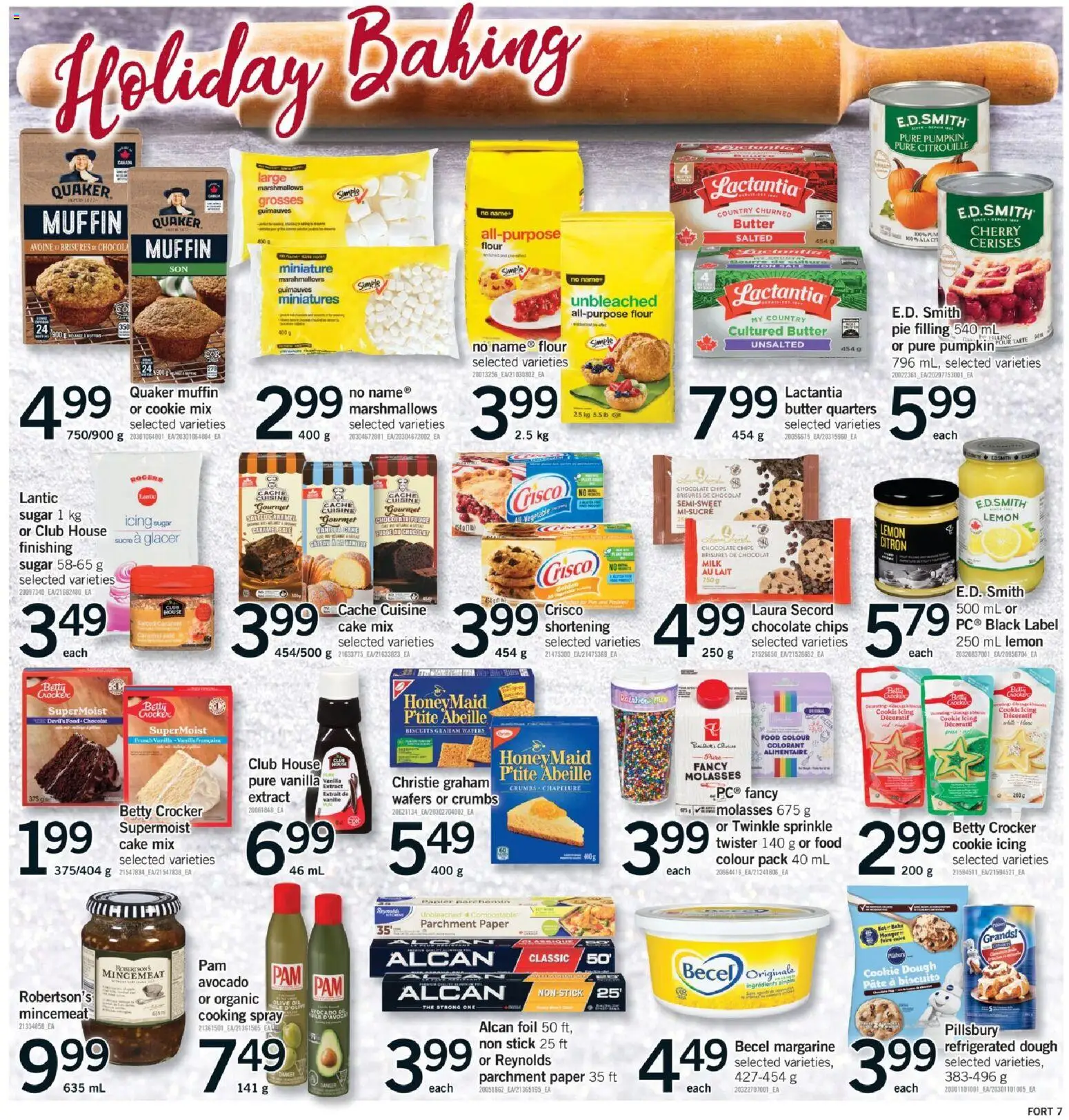 Fortinos flyer valid from 06.11.2025 | Page: 8 | Products: Milk, Butter, Oil, Chocolate