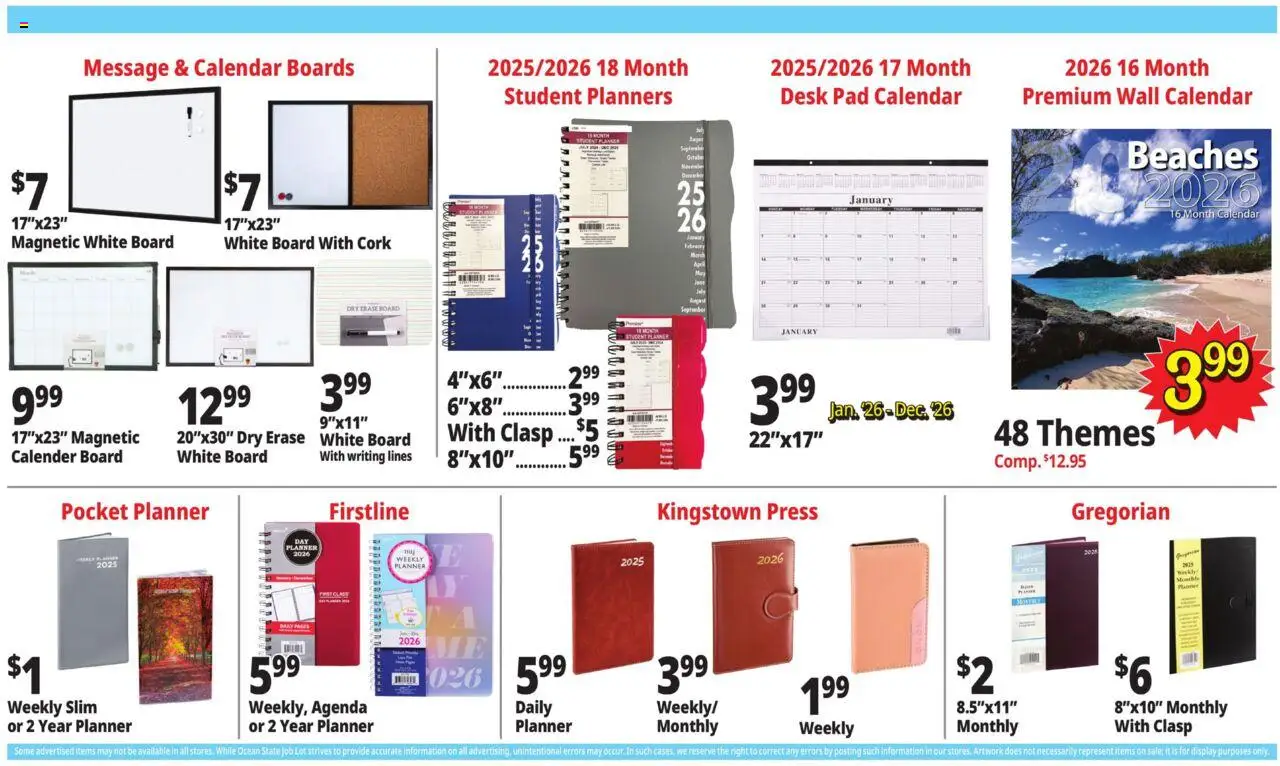 Ocean State Job Lot Weekly Ad - valid from 02.10.2025 | Page: 18 | Products: Press, Desk
