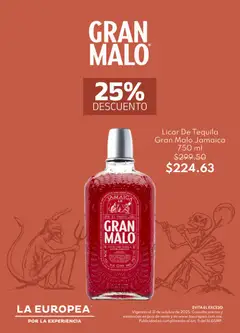 Vista previa de La Europea catálogo Gran Malo Jamaica , nuevo folleto de la tienda, válido en México a partir del 31.10.2025