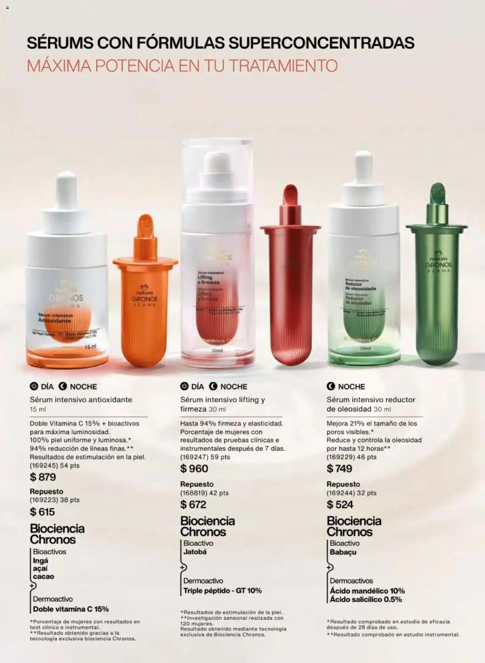 Nuevas ofertas de Natura válidas en toda la República Mexicana desde el 30.01.2026. ¡Encuentra las mejores ofertas en Natura campaña 3 2026! | Página: 63 | Productos: Serum, Cacao