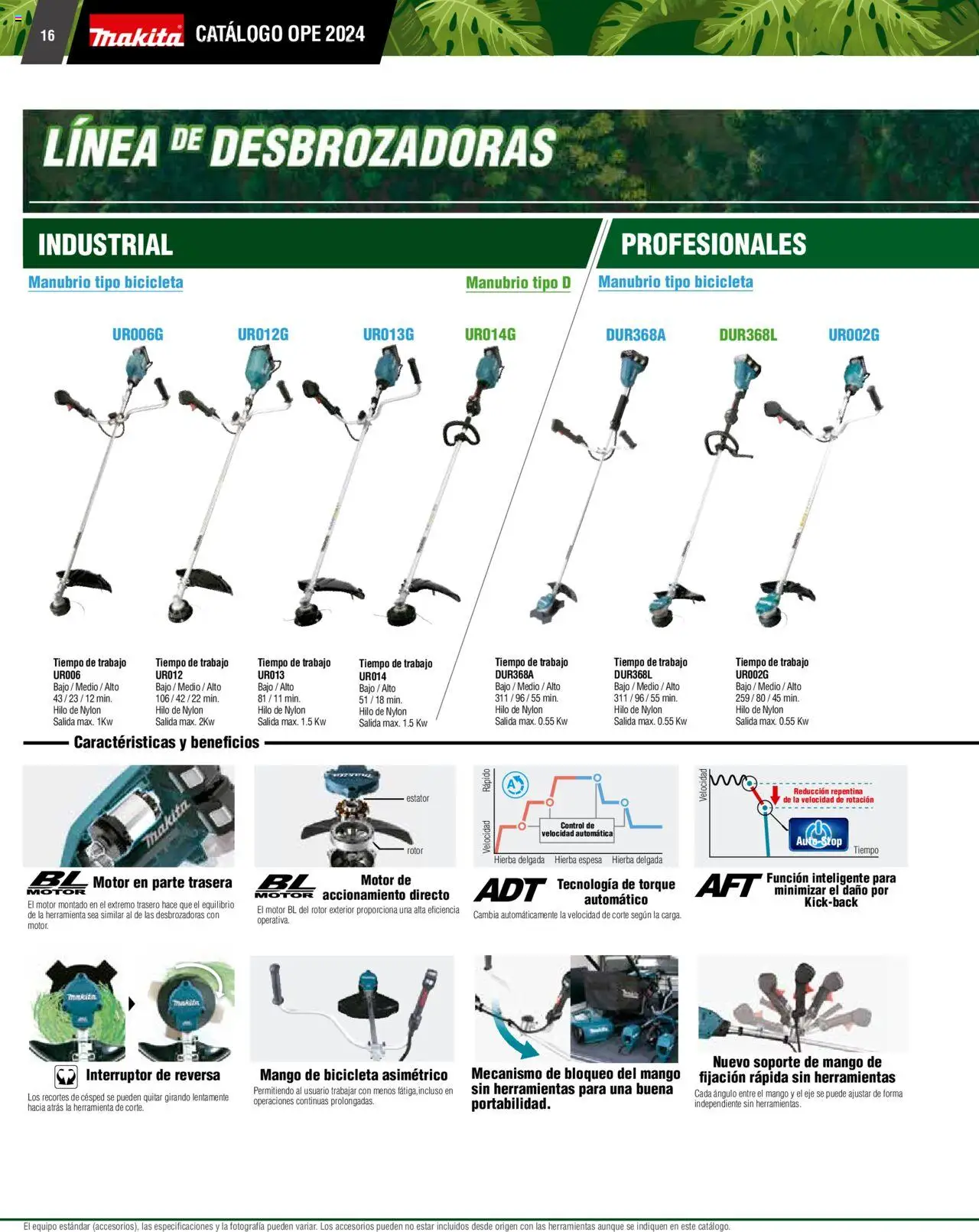 Nuevas ofertas de Makita válidas en toda la República Mexicana desde el 07.10.2024. ¡Encuentra las mejores ofertas en Makita catálogo Ope! | Página: 16 | Productos: Mango