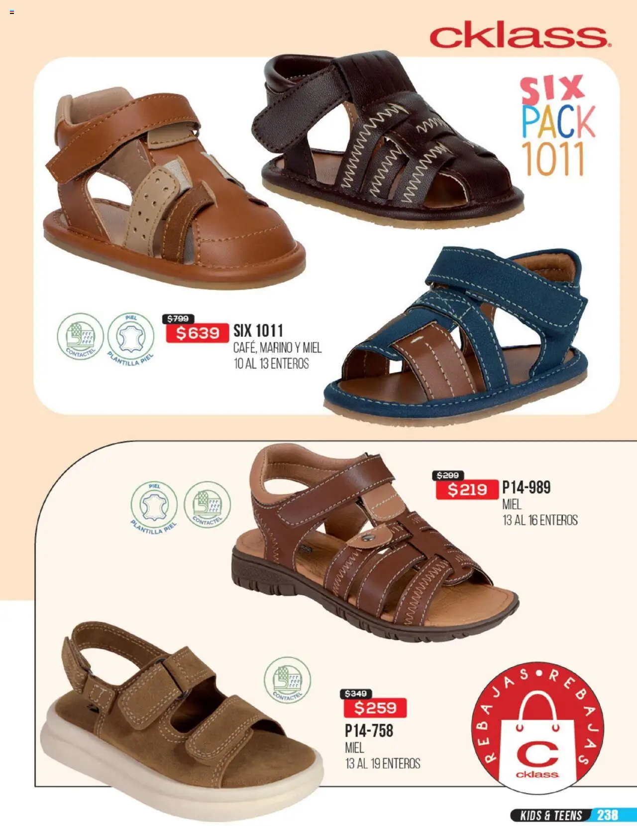 Nuevas ofertas de Cklass válidas en toda la República Mexicana desde el 23.06.2025. ¡Encuentra las mejores ofertas en Cklass catálogo Rebajas Sobre Calzado! | Página: 239