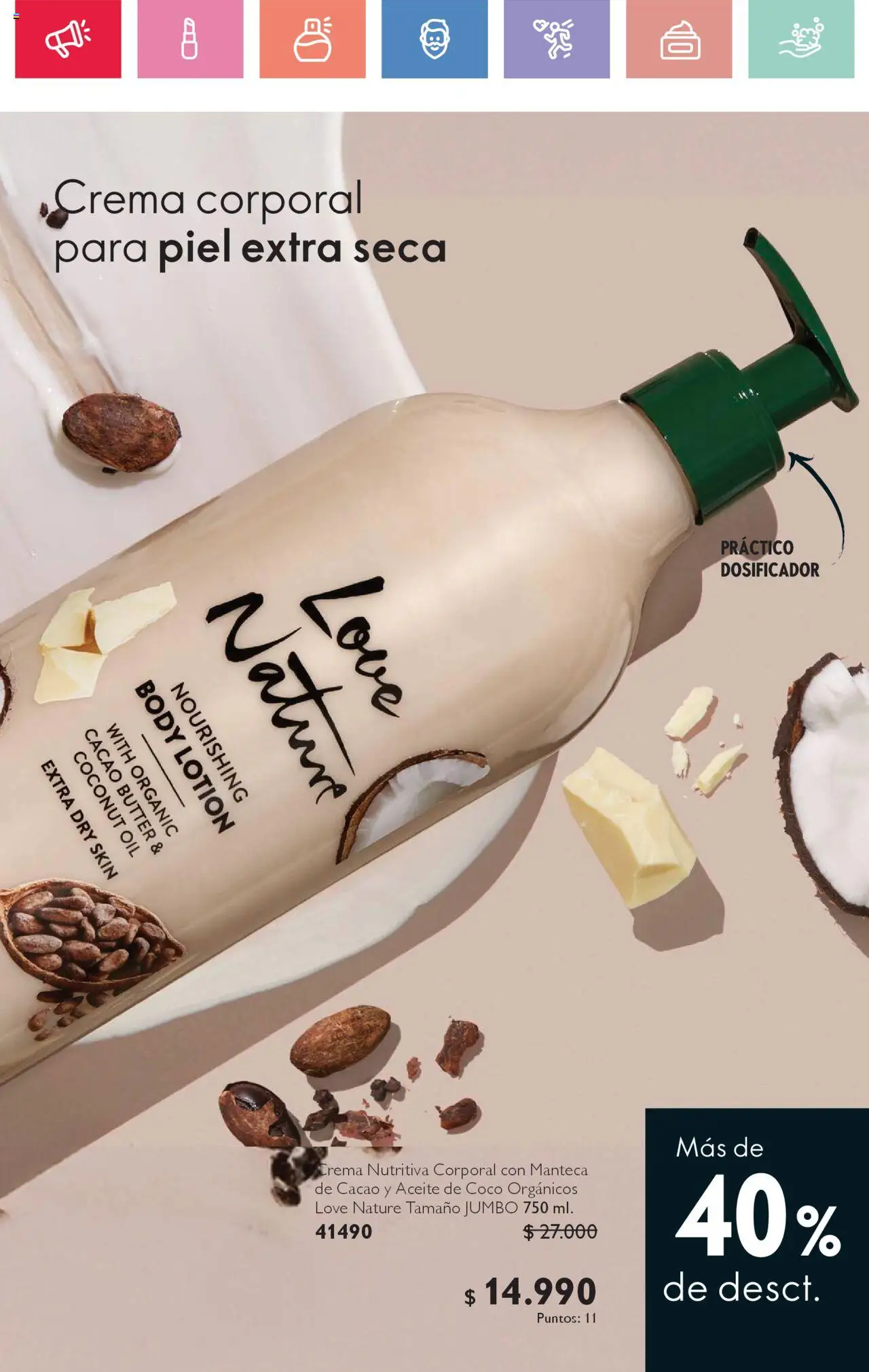 Oriflame catálogo │ válido desde el 21.06.2025 | Página: 113 | Productos: Cacao, Body, Manteca, Aceite