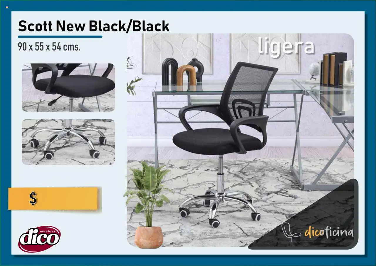 Nuevas ofertas de Muebles Dico válidas en toda la República Mexicana desde el 25.09.2025. ¡Encuentra las mejores ofertas en Muebles Dico -  Catálogo Oficina! | Página: 13