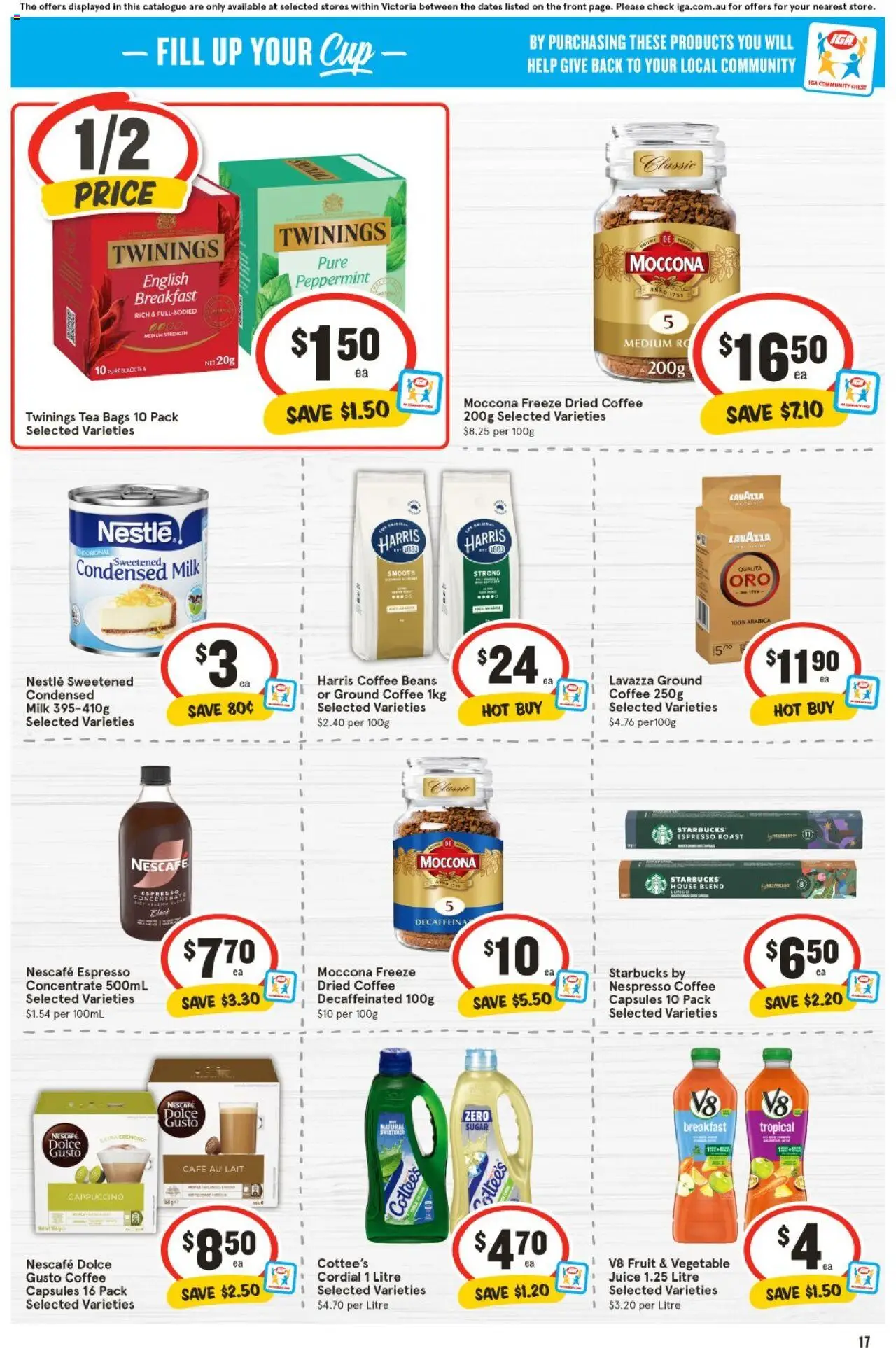 IGA catalogue - valid from 25.06.2025 | Page: 14 | Products: Energy drink, Granola, Seeds, Vegemite