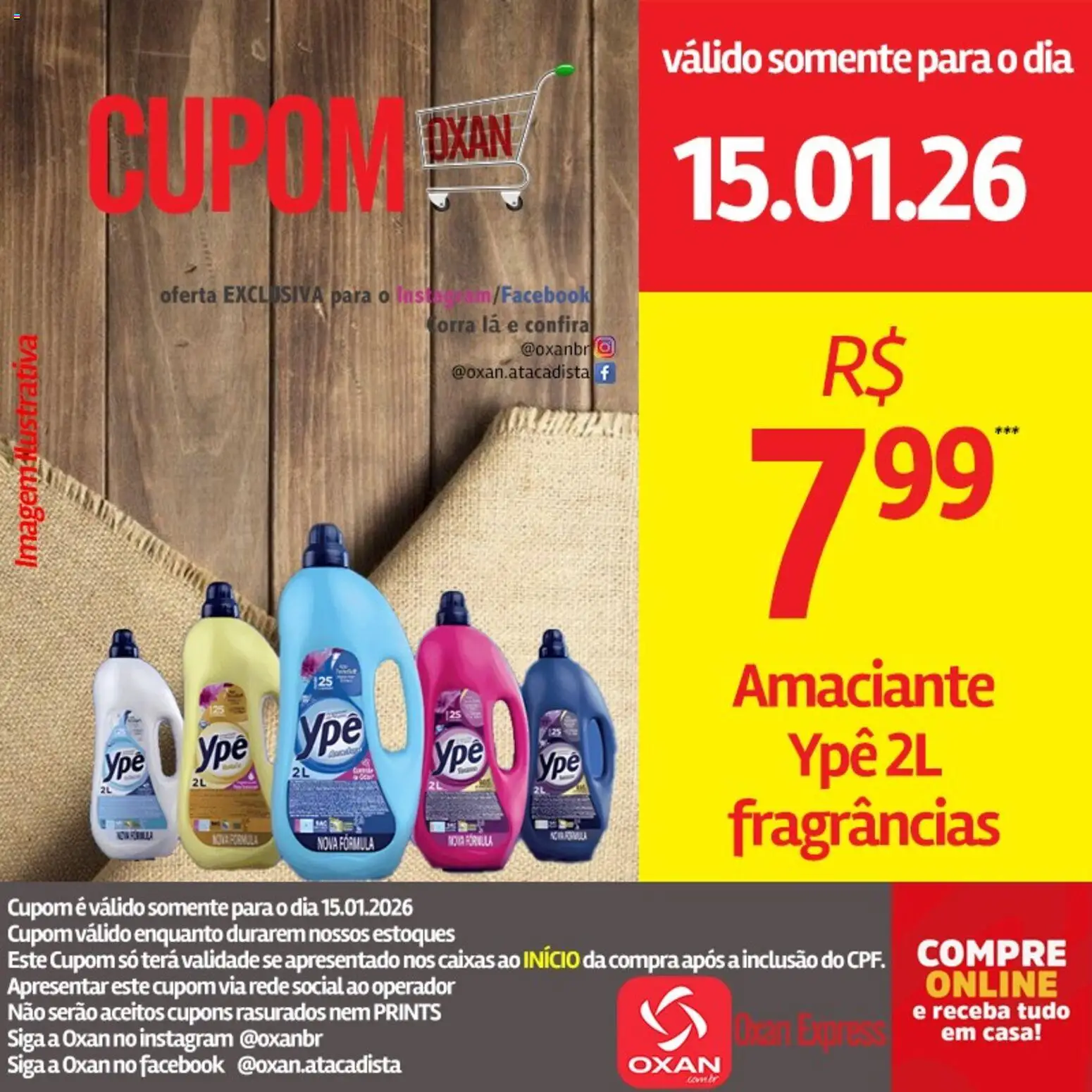 Oxan Atacadista Folheto - válido de 15.01.2026 | Página: 12 | Produtos: Amaciante