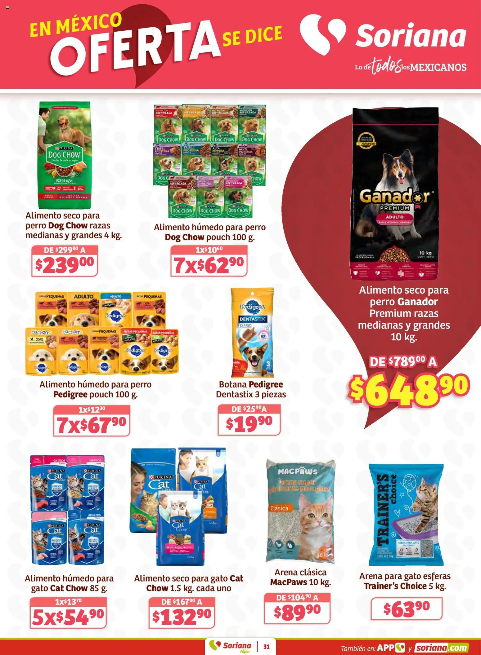 Nuevas ofertas de Soriana válidas en toda la República Mexicana desde el 27.02.2026. ¡Encuentra las mejores ofertas en Soriana Preciazazaso Híper: Coah, Tamaulipas! | Página: 31