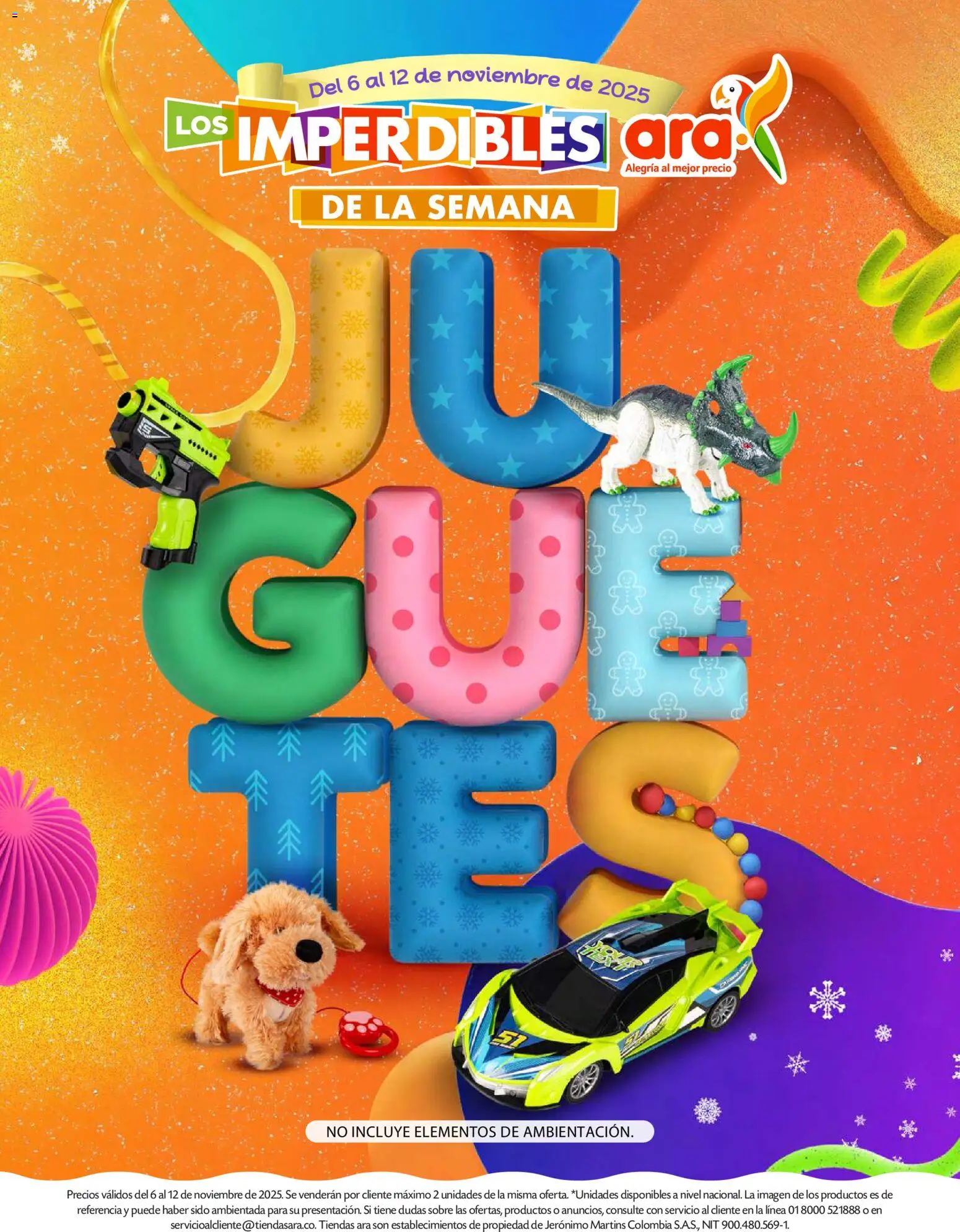 Ara revista - valida desde el 06.11.2025 | Página: 1 | Productos: Sobre