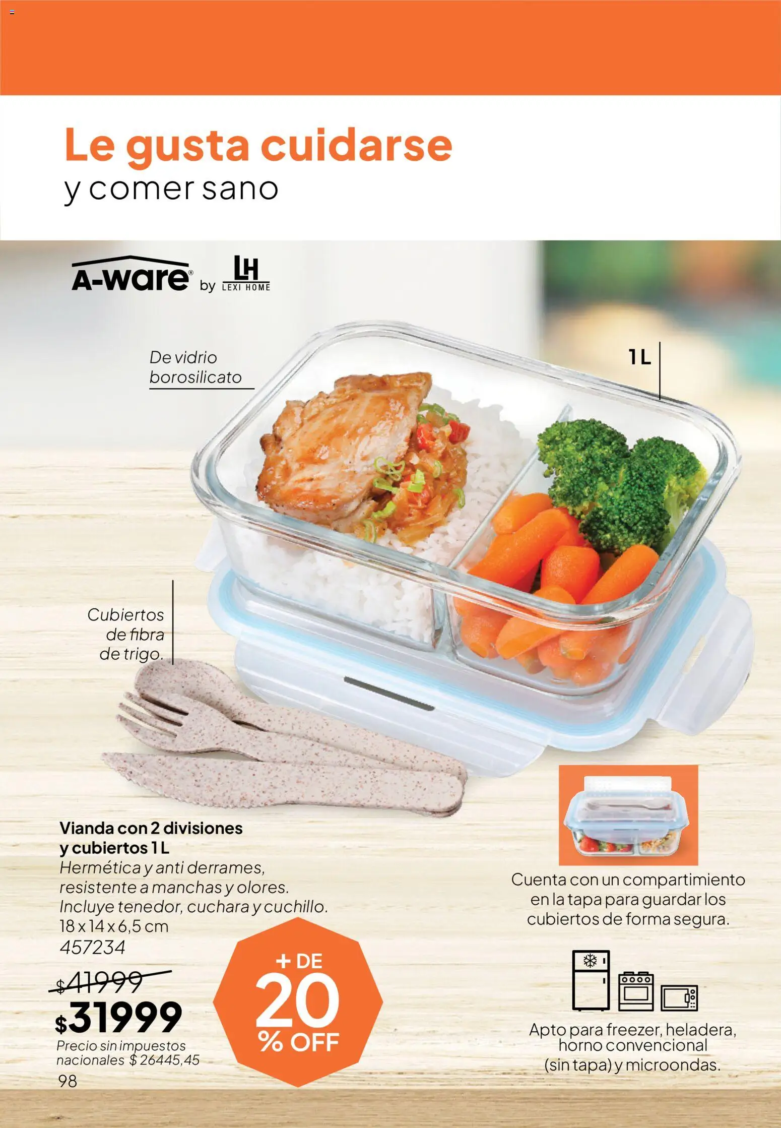 Tupperware Folleto │ válido desde el 28.04.2026 | Página: 99 | Productos: Horno, Cuchara, Vianda
