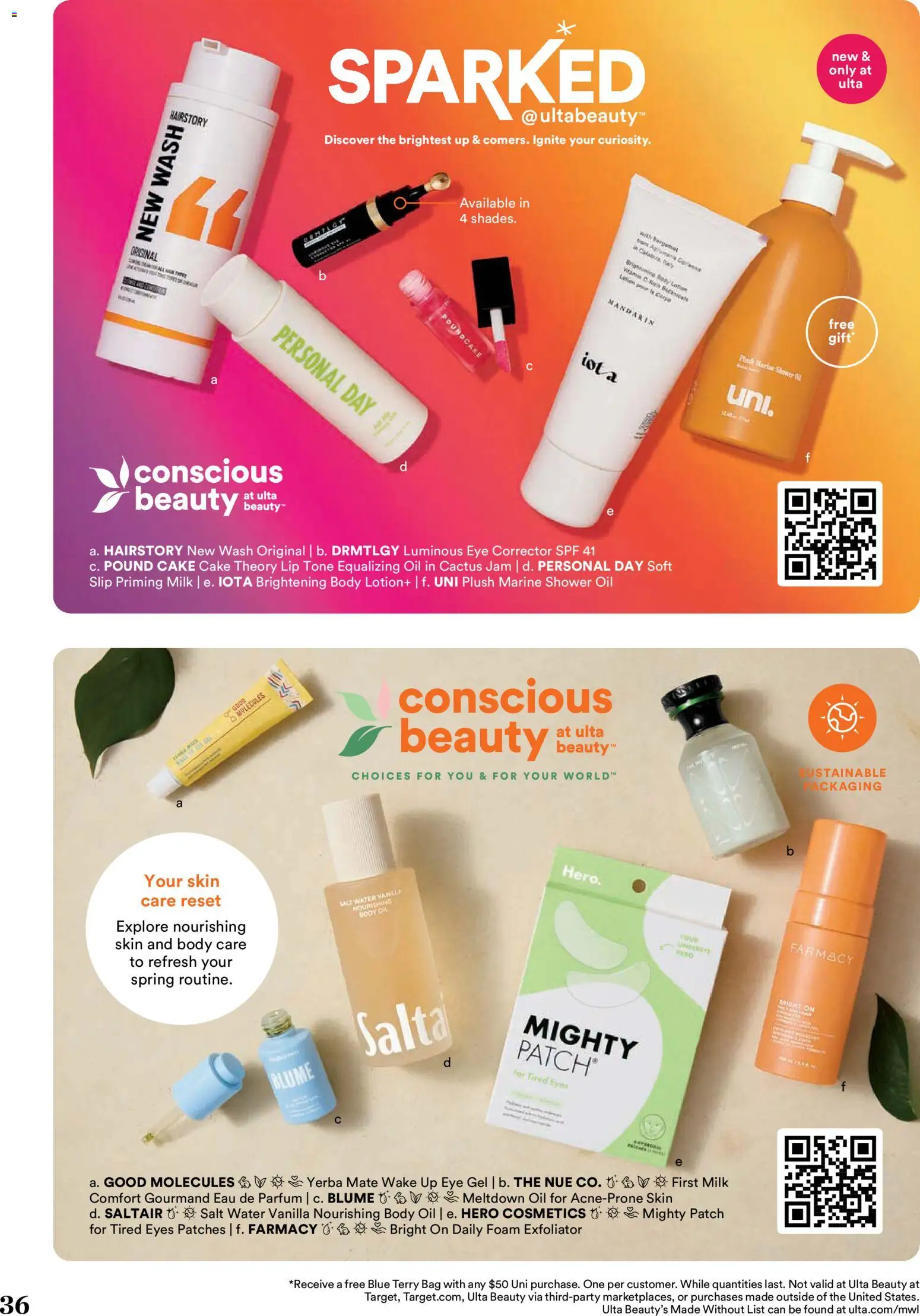 Ulta Beauty - 4.19.26 - 5.10.26 - valid from 19.04.2026 | Page: 36 | Products: Vitamin, Shower, Oil, Bag