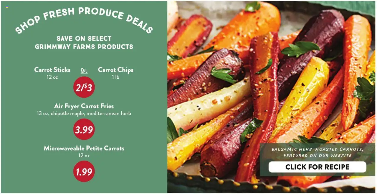 Fresh Thyme Weekly Ad - valid from 20.08.2025 | Page: 7 | Products: Fryer, Chips, Carrot
