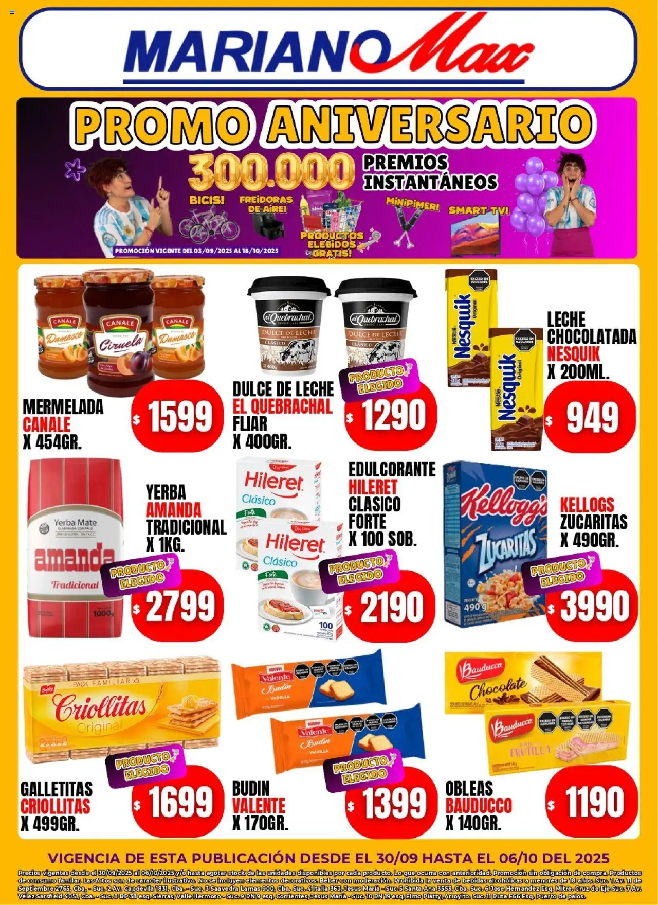 Mariano Max - Catálogo │ válido desde el 30.09.2025 | Página: 2 | Productos: Frutilla, Yerba, Edulcorante, Chocolate