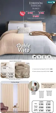 Vista previa de Colchas Concord Buen Fin, nuevo folleto de la tienda, válido en México a partir del 01.11.2025 | Página: 155 | Productos: Cobertor, Juego, Almohada, Cortinas