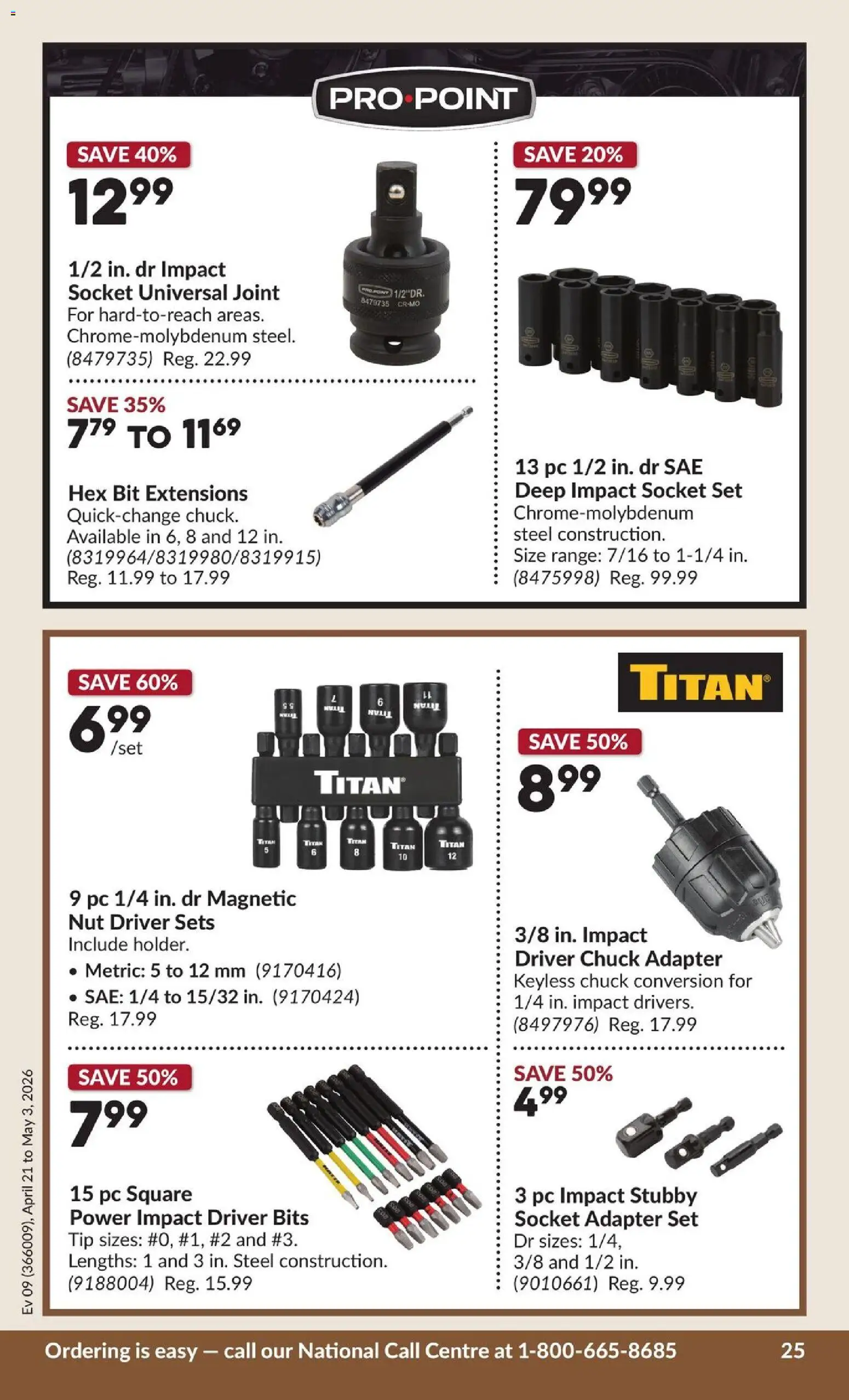 Princess Auto flyer valid from 21.04.2026 | Page: 30 | Products: PC, Adapter, Socket