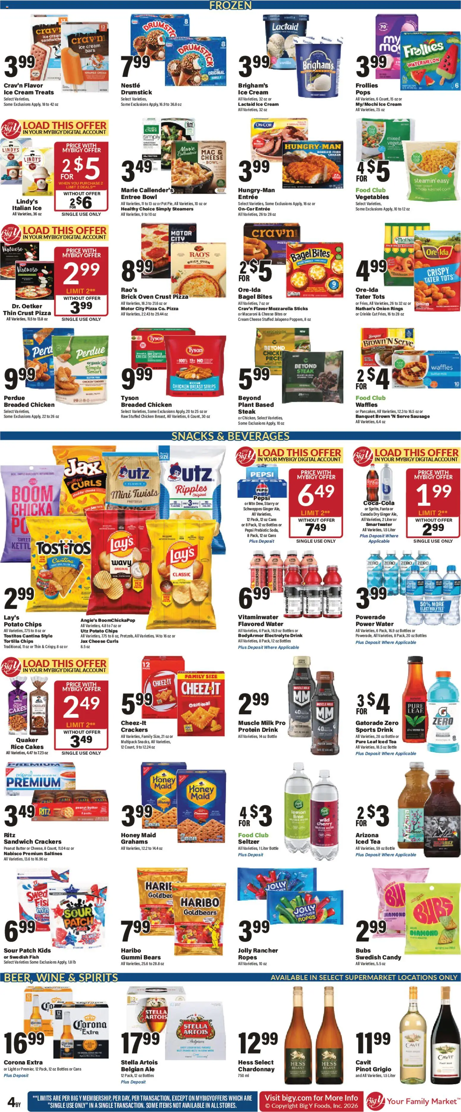 Big Y Weekly Ad - valid from 23.04.2026 | Page: 6 | Products: Ginger, Cheese, Lime, Watermelon