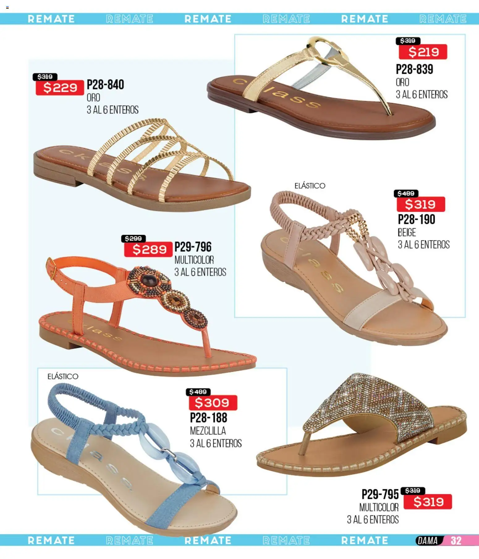 Nuevas ofertas de Cklass válidas en toda la República Mexicana desde el 10.02.2026. ¡Encuentra las mejores ofertas en Cklass catálogo Remate Digital Ropa! | Página: 166