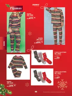 Vista previa de Andrea catálogo Guía de regalos, nuevo folleto de la tienda, válido en México a partir del 23.11.2025 | Página: 22 | Productos: Pijama