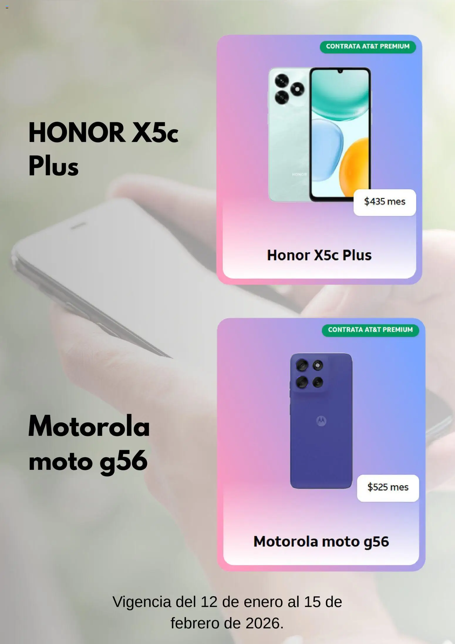 Nuevas ofertas de AT&T válidas en toda la República Mexicana desde el 12.01.2026. ¡Encuentra las mejores ofertas en AT&T catálogo! | Página: 3