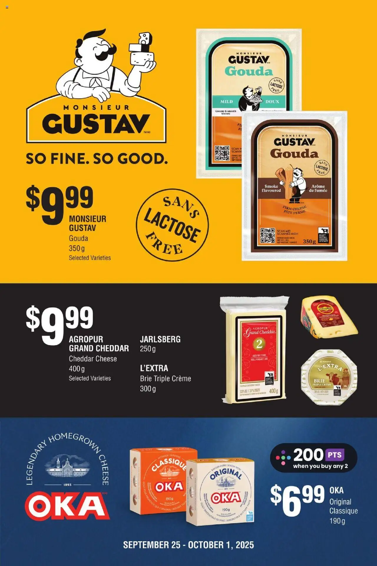 FreshCo flyer valid from 25.09.2025 | Page: 11 | Products: Cheese