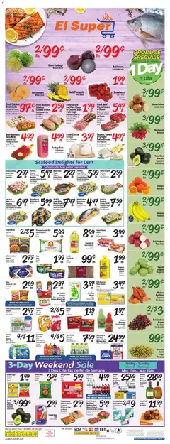 Preview of El Super weekly ads valid from 11.03.2026