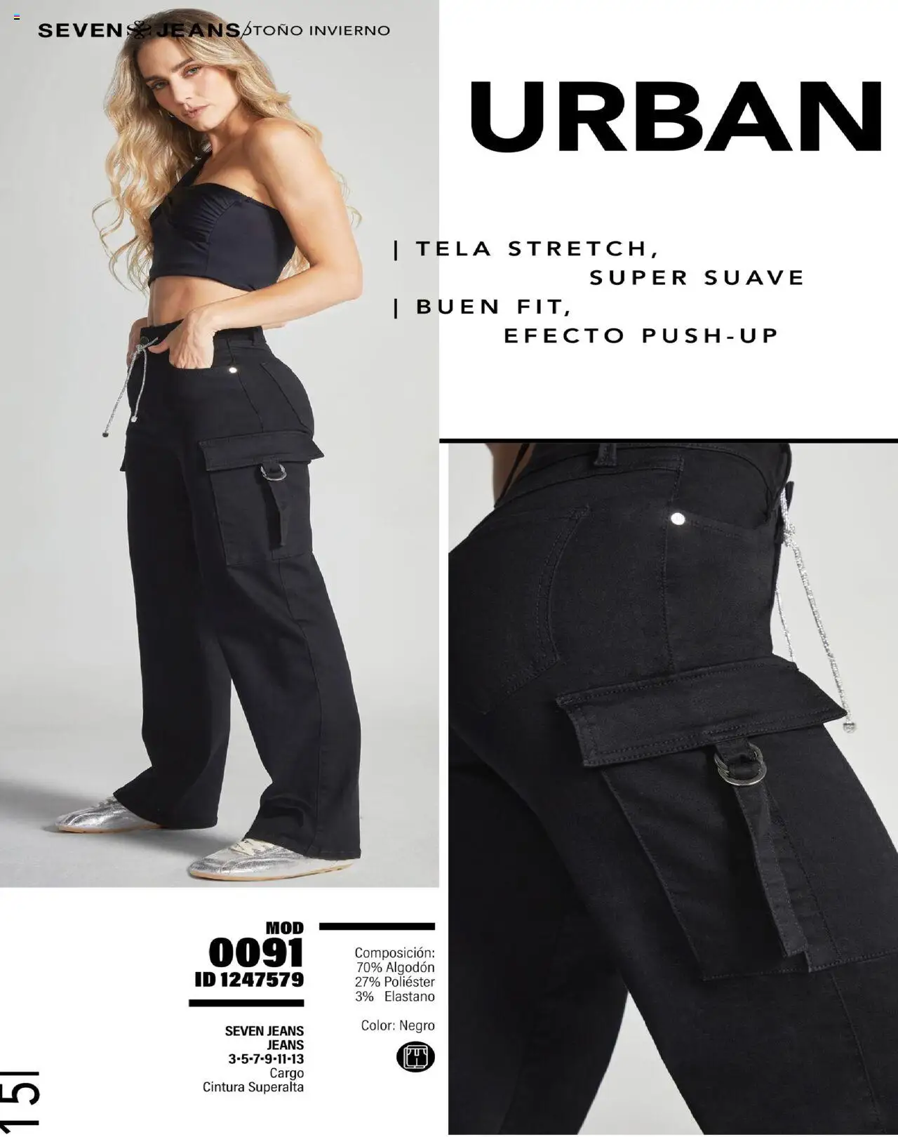 Nuevas ofertas de Price Shoes válidas en toda la República Mexicana desde el 23.07.2025. ¡Encuentra las mejores ofertas en Price Shoes - Catálogo Seven Jeans! | Página: 15 | Productos: Algodón