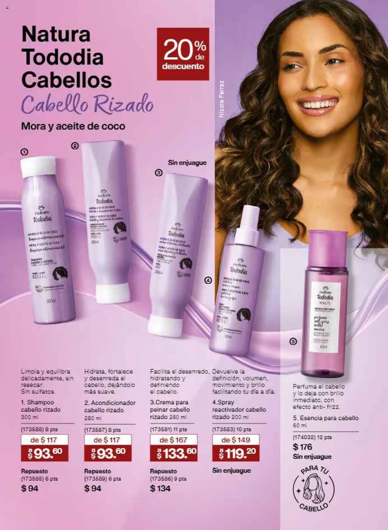 Nuevas ofertas de Natura válidas en toda la República Mexicana desde el 21.07.2025. ¡Encuentra las mejores ofertas en Natura - Campaña12 2025! | Página: 125 | Productos: Brillo, Aceite, Acondicionador