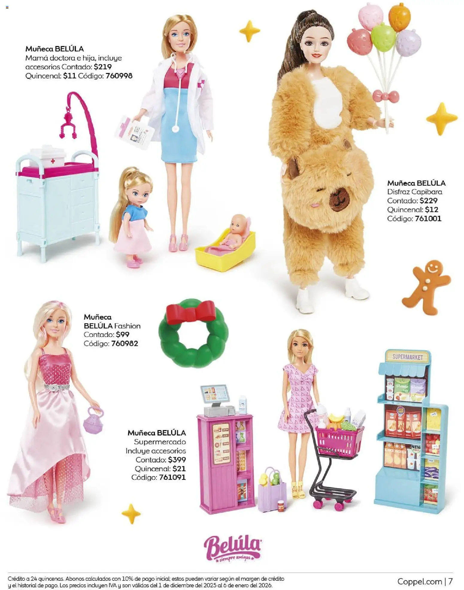 Nuevas ofertas de Coppel válidas en toda la República Mexicana desde el 01.12.2025. ¡Encuentra las mejores ofertas en Coppel catálogo Regalos A Lo Grande! | Página: 7